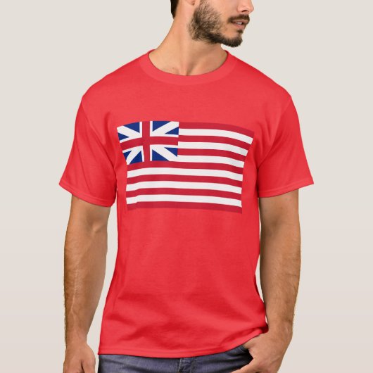 米国の壮大な英国旗のワイシャツ Tシャツ (正面)