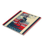 米国の変化：強い団結デザイン タイル (側面)