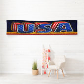 米国の大きなバナー 横断幕 (インサイチュ)