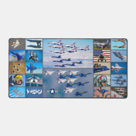 米国の大気デモチーム デスクマット