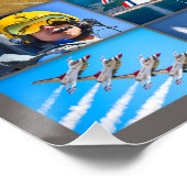 米国の大気デモチーム ポスター (コーナー)