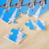 米国の大気デモチーム「モンタージュ」 ジグソーパズル (側面)