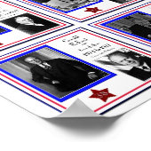 米国の大統領ホワイトA/564 ポスター (角)