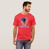 米国の女性のサッカー Tシャツ (正面フル)
