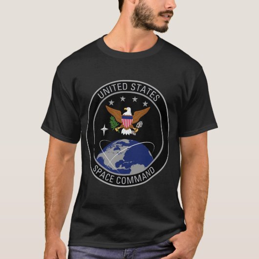 米国の宇宙コマンド Tシャツ (正面)