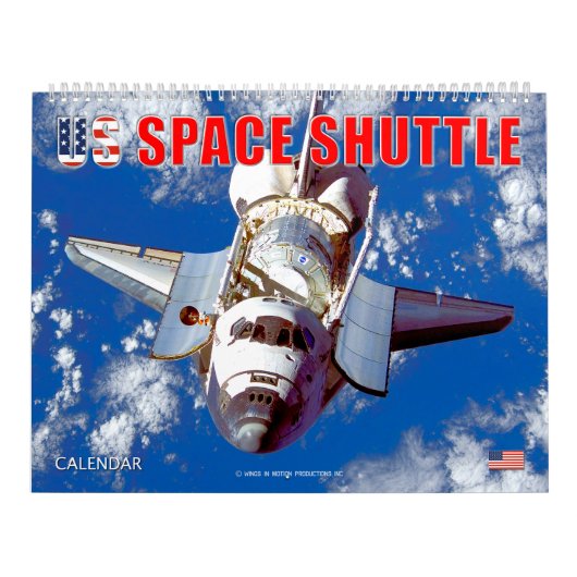 米国の宇宙シャトル カレンダー (カバー)