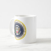 米国の居住者 コーヒーマグカップ (正面左)