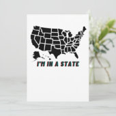 米国の州マップ私は州にいる シーズンカード (スタンド正面)