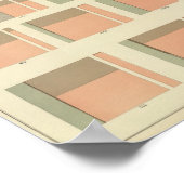 米国の州別人口 ポスター (角)