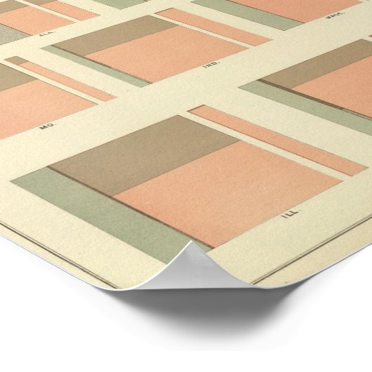 米国の州別人口 ポスター (角)