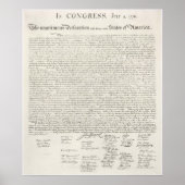 米国の巨大な独立宣言 ポスター (正面)