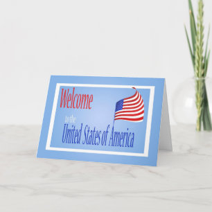 米国の市民権の米国旗おめでとう カード
