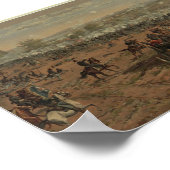 米国の市民：ゲチスバーグの戦い ポスター (角)