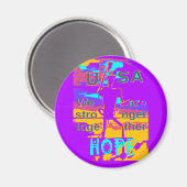 米国の希望:私たちは一緒に強い マグネット (正面/裏面)
