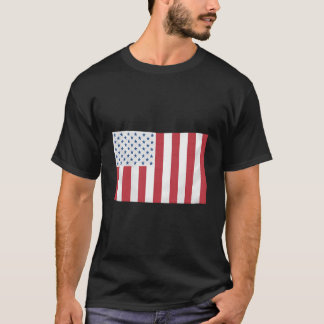 米国の平和国旗 Tシャツ