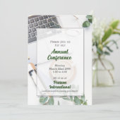 米国の年次会議ビジネスに参加 招待状 (スタンド正面)