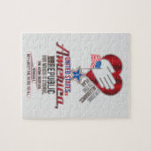 米国の忠誠の誓い ジグソーパズル (横)