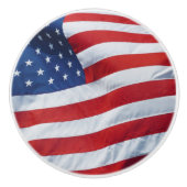 米国の愛国国旗 – アメリ誇りを持ったカ セラミックノブ (正面)