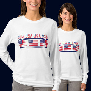 米国の愛国国旗、米国 Tシャツ