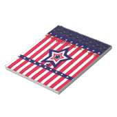 米国の愛国的お祝いの祝日 ノートパッド (回転)