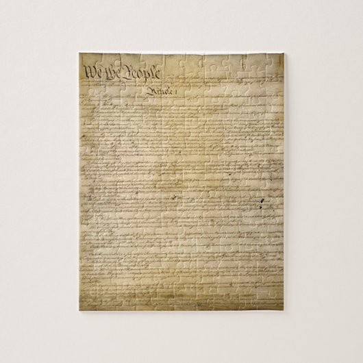 米国の憲法上の自由 – あなたの権利を知りなさい! ジグソーパズル (縦)