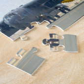 米国の戦略爆撃機の航空機「モンタージュ」 ジグソーパズル (側面)