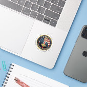 米国の戦略的なFartcoin Reserve暗号トランプおもしろい シール (ノートパソコンとiPhone)