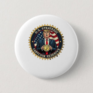 米国の戦略的なFartcoin Reserve暗号トランプおもしろい 缶バッジ