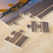 米国の戦闘航空「モンタージュ」 ジグソーパズル (側面)