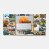 米国の戦闘装甲「モンタージュ」 デスクマット (キーボード&マウス)