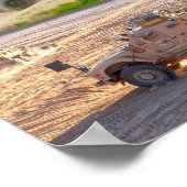 米国の戦闘装甲「モンタージュ」 ポスター (角)