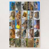 米国の戦闘車両「モンタージュ」 ジグソーパズル (縦)