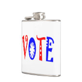 米国の投票 フラスク (左)