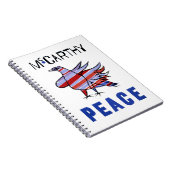 米国の政治の編集されていないヴィンテージ写真オールド美学 ノートブック (右側)