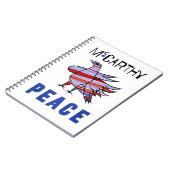 米国の政治の編集されていないヴィンテージ写真オールド美学 ノートブック (左側)