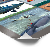 米国の救助航空「モンタージュ」 ポスター (コーナー)