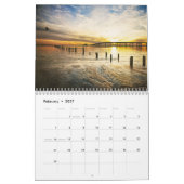 米国の旅行風景カレンダー カレンダー (2月 2027)