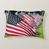 米国の旗が付いている歴史的な軍の墓地 アクセントクッション (裏面)