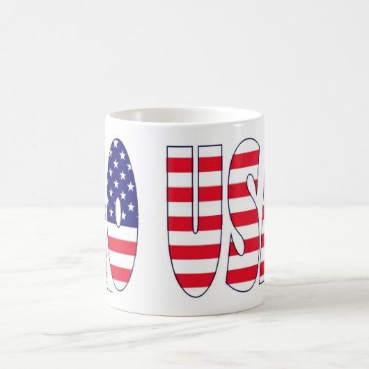 米国の旗のオリンピックのチーム記念品のマグは行きます コーヒーマグカップ (中央)