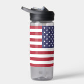 米国の旗を持つウォーターボトル ウォーターボトル (右面)