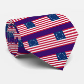 米国の旗13の星Betsy Ross ネクタイ (ロール)