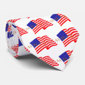 米国の旗-アメリカ ネクタイ (ロール)