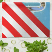 米国の旗 キッチンタオル (折り畳み)