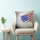 米国の旗 クッション (椅子)
