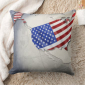 米国の旗 クッション (ブランケット)