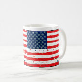 米国の旗 コーヒーマグカップ (正面右)