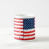 米国の旗 コーヒーマグカップ (中央)