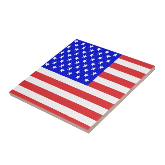 米国の旗 タイル (側面)