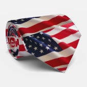 米国の旗 ネクタイ (ロール)