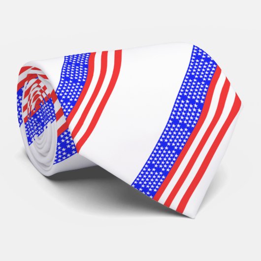 米国の旗 ネクタイ (ロール)